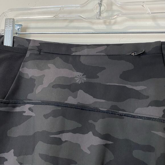 Athleta Women's Skort Skirt March Point Grey Black Camo Small - Picture 5 of 10